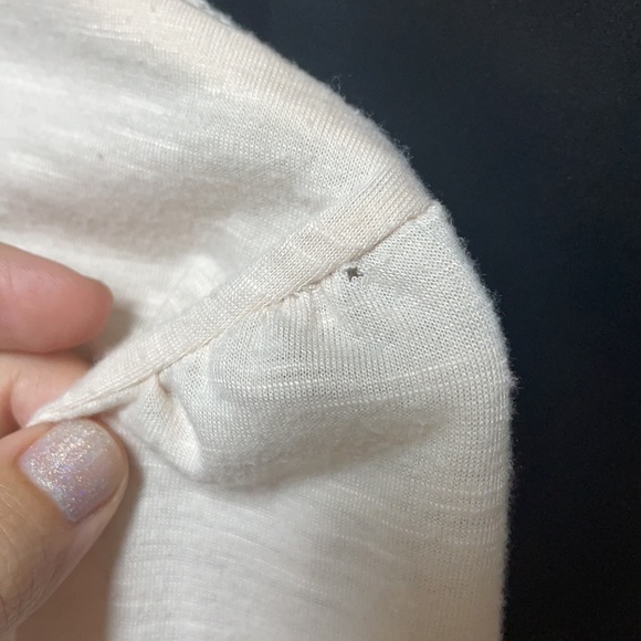 Boho Alert. Beautiful White/off white shirt 💜 - Picture 5 of 5